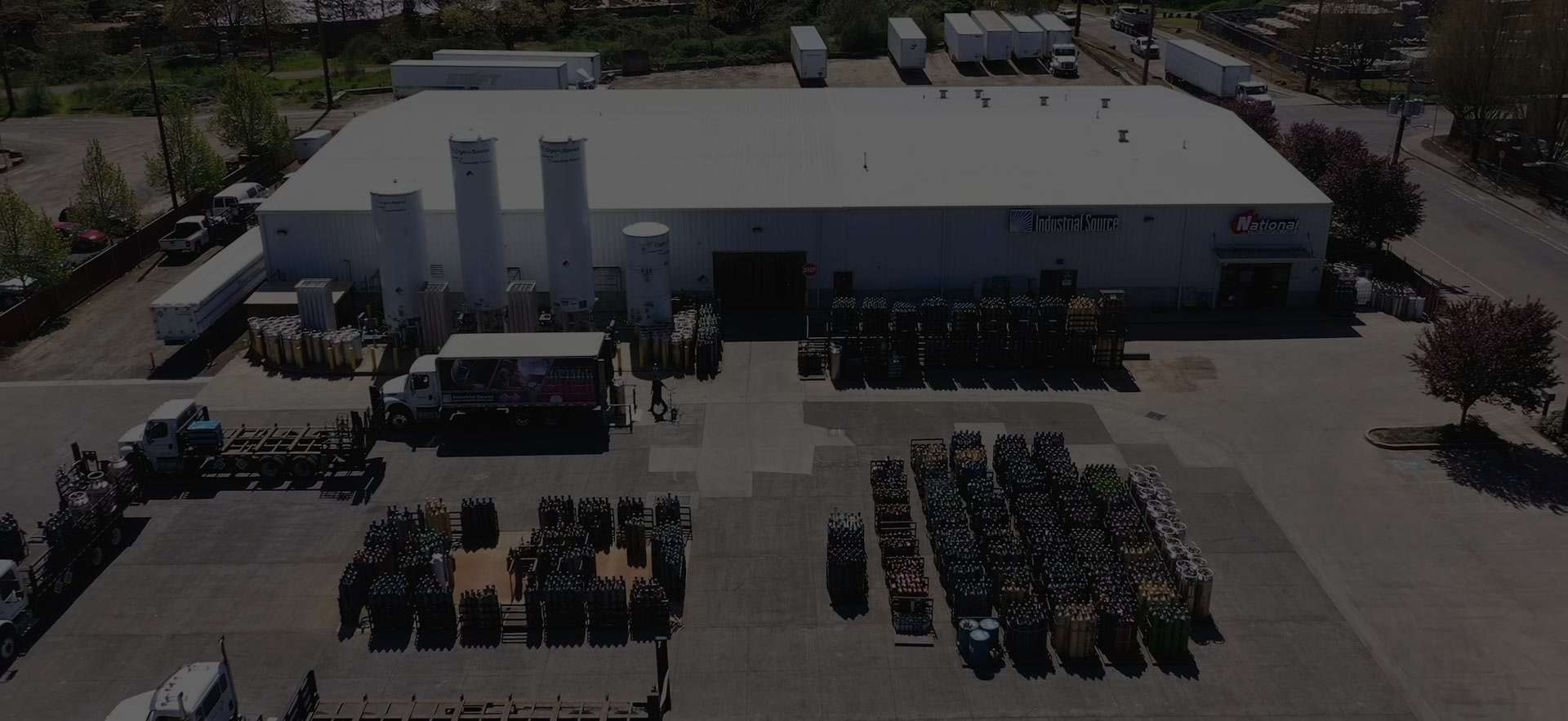 Aerial of the Industrial Source main facility